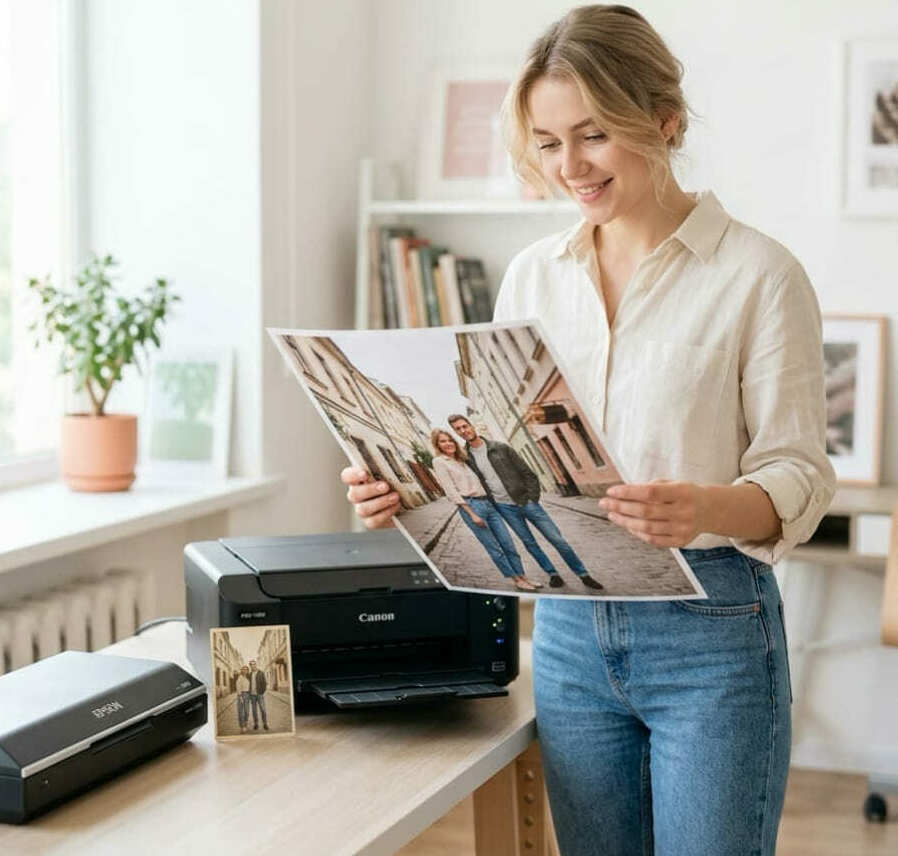 <span style="font-weight: bold;">Копія та збільшення надрукованих фотографій</span>