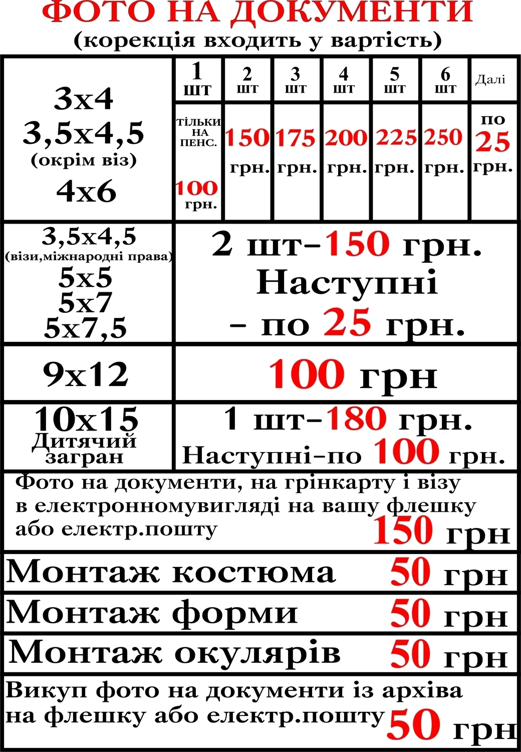 Фото на документи в Черкасах за 5–10 хвилин. Паспорт, віза, водійське, студентський, пенсійне посвідчення та інші документи. Якісна ретуш, друк і файл для подачі онлайн. Фотостудія «Країна Мрій».