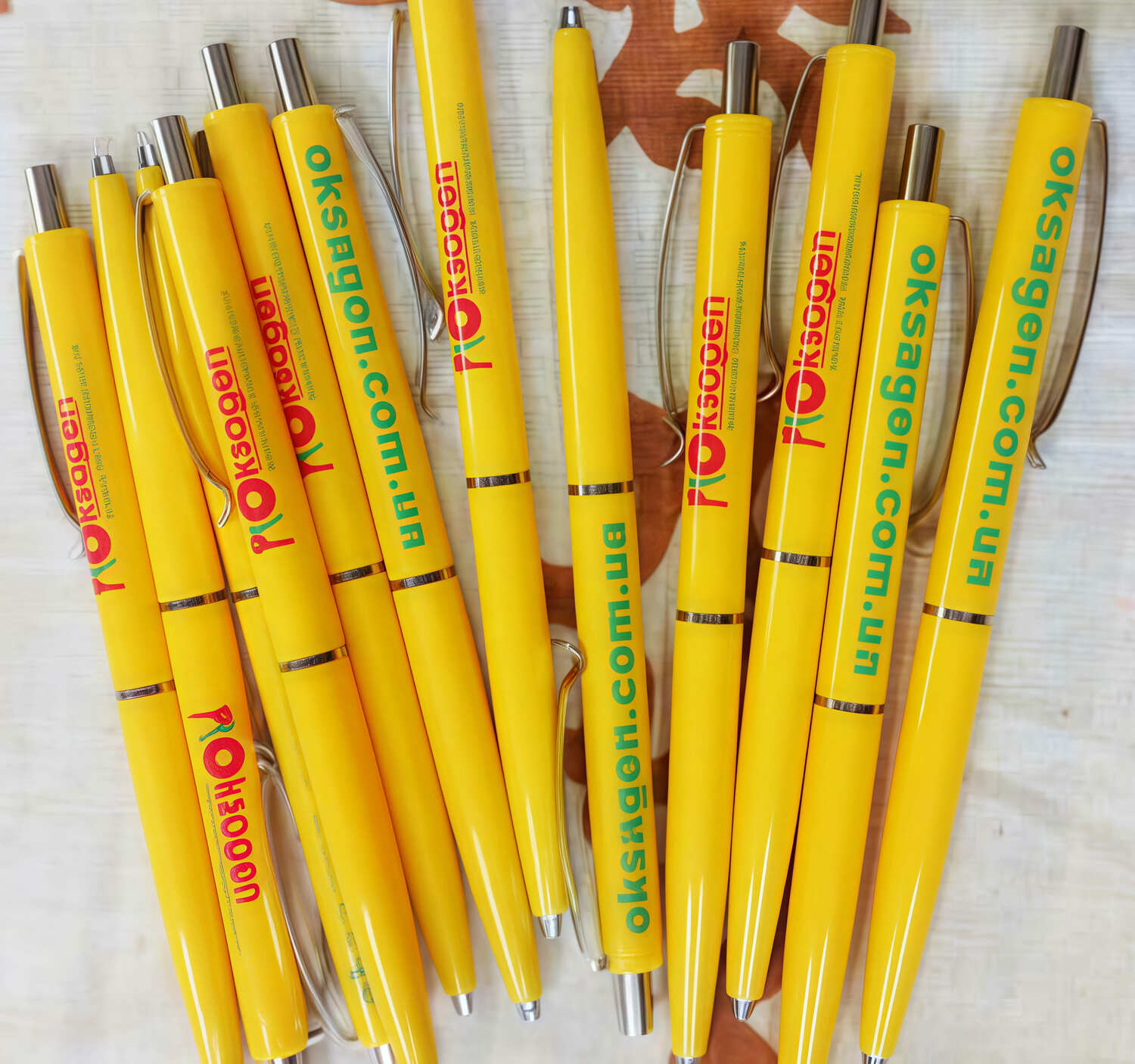 Друк на письмових ручках